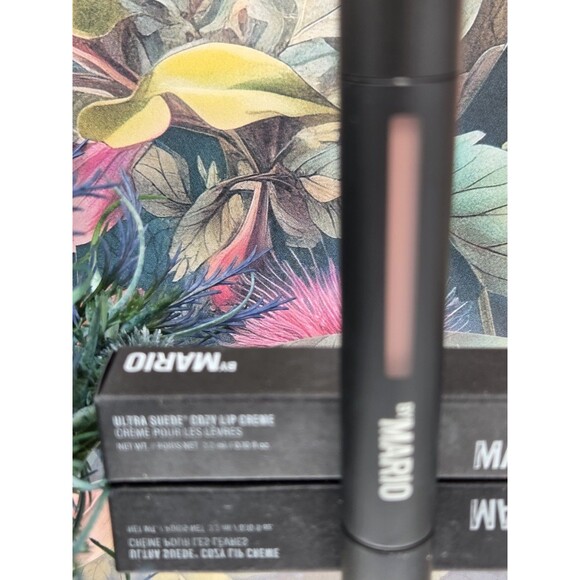 Makeup by Mario Ultra Suede Cozy Lip Creme - Muted Mauve - NEW - FREE SHIPPING - Picture 2 of 8